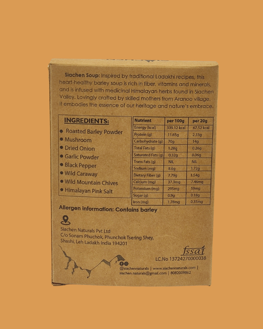 Barley & Mushroom Soup